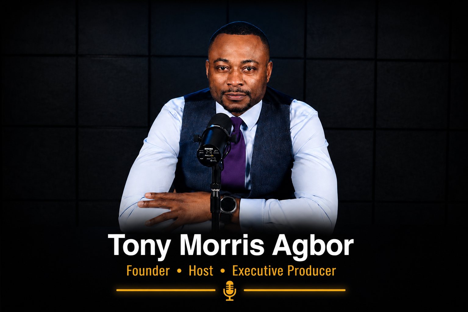 Tony Morris Agbor — Founder, Host and Executive Producer of Guddoers Media